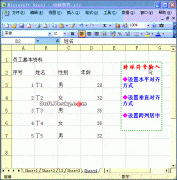 excel垂直居中 水平居中 跨列居中设置教程