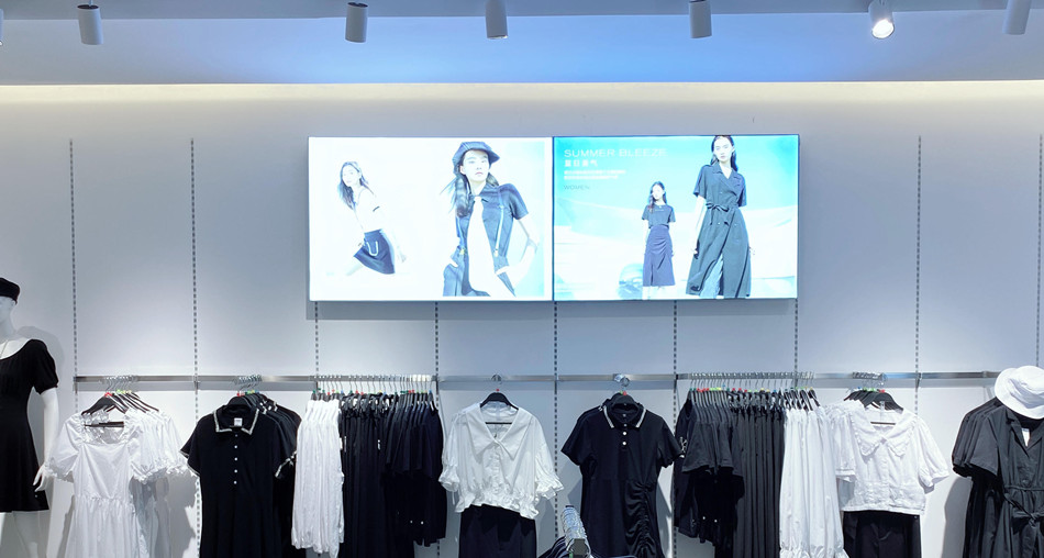 以纯服装店店铺效果图