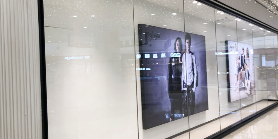 潮流时尚MJSTYLE服装店软膜灯箱展示效果图