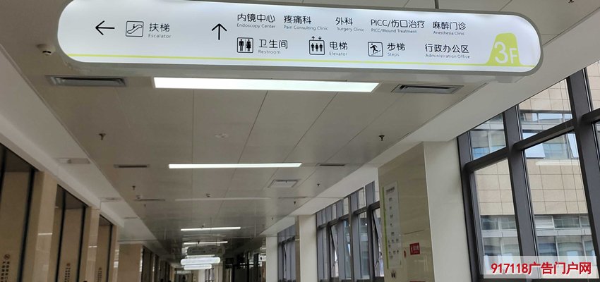 医院导向标识牌